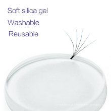 Almofada para pestanas de silicone para cílios, tamanho pequeno e macio